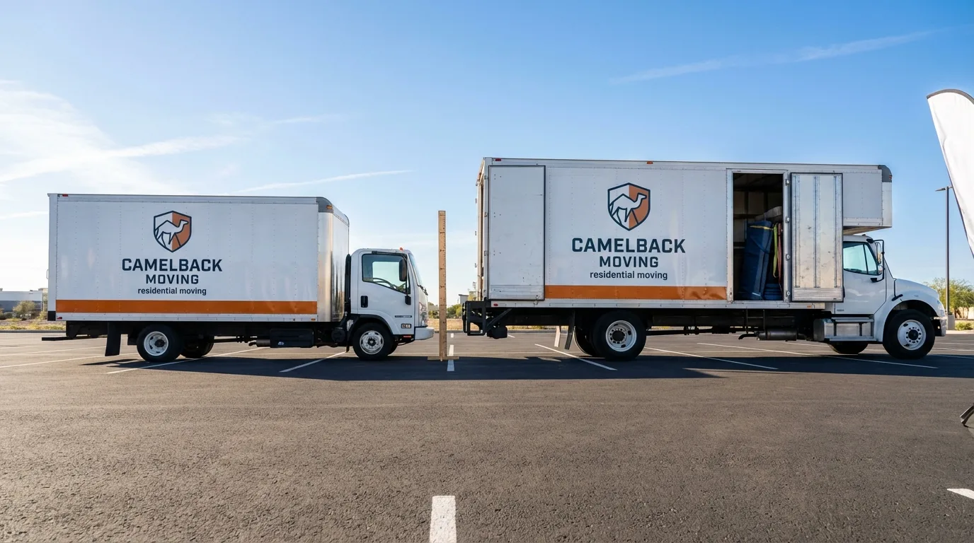 Moving truck size capacity guide in Rockmart